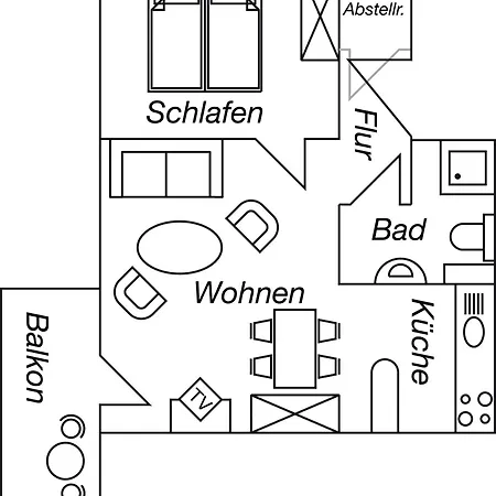 Objekt-nr 171 - - Kaiserallee Appartamento Lubecca